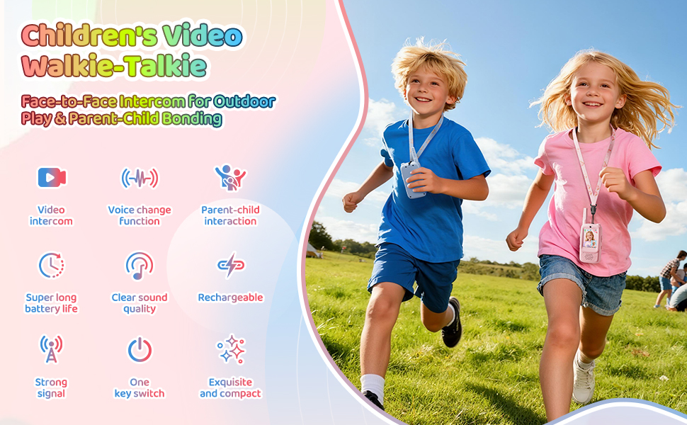 Video Walkie Talkies for Kids