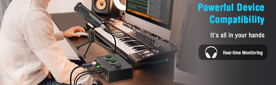 studio recording equipment