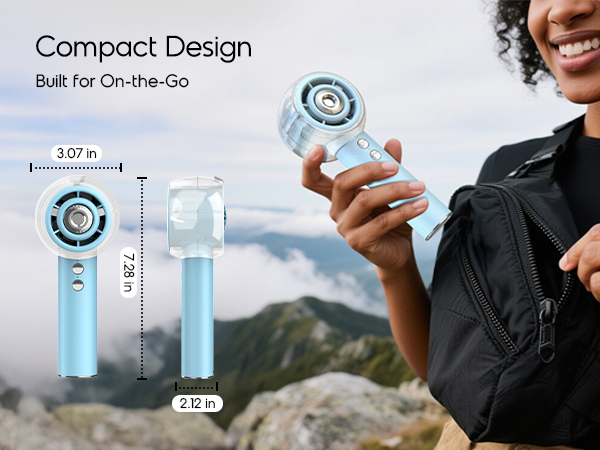 mist fan handheld travel portable fan cordless misting fan handheld fan with mist mini misting fan