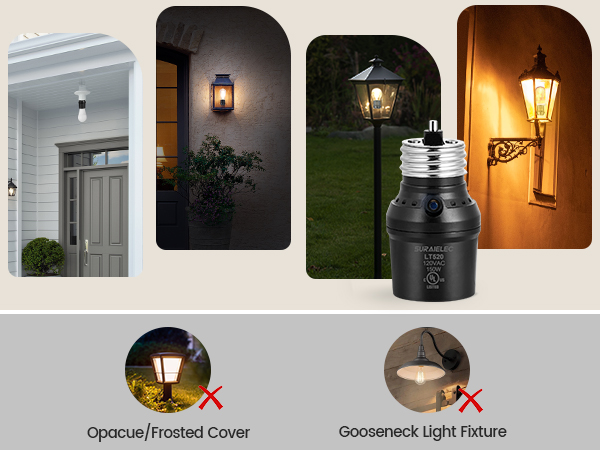 outdoor light socket