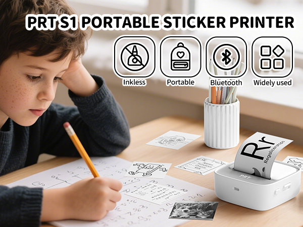 PRT S1 PORTABLE STICKER PRINTER 1-2