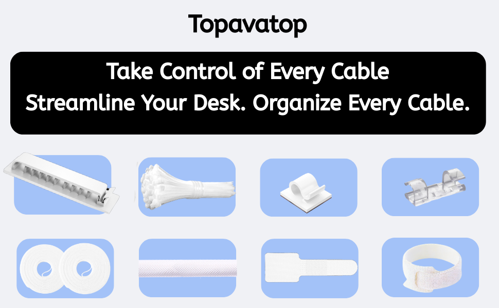 Topavatop Cable Management Kit