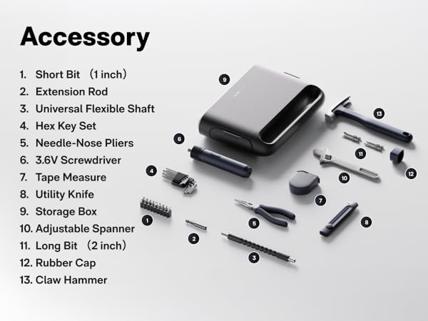 screw driver set automotive tools power tools cordless screwdriver electric drill small tool bag