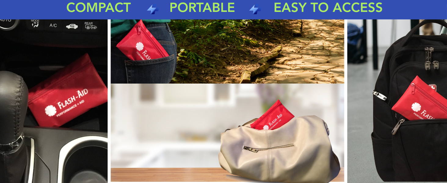 On The Go Kit is Compact Portable and Easy to Access