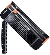 WORKLION Paper Cutter - A4 Paper Craft Cutter with Security Blade for Cut Gift Card, Coupon, Labe...