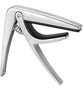 Aroma Guitar Capo for Classical Guitars with Steel Spring Trigger One Hand Quick Release Capo for...