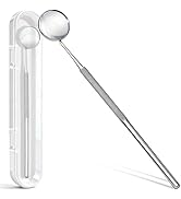 G.CATACC Dental Mirror, Stainless Steel Dentist Tool for Teeth Cleaning Mouth Inspection Mirror w...