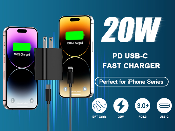 20w usb c charger fast charging