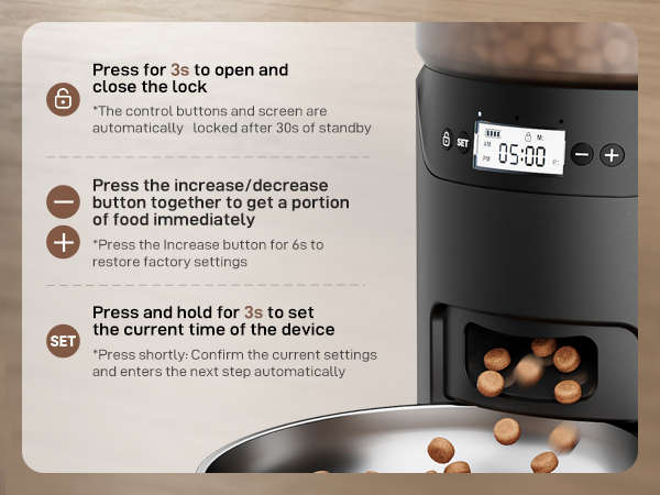 cat feeder automatic