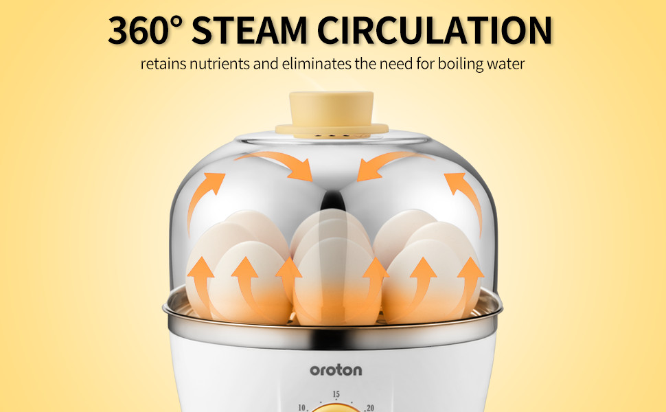 304 Stainless Steel Egg Cooker