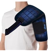 NEWGO Shoulder Ice Pack Wrap for Pain Relief, 2 Hours Long Lasting Cold Therapy Rotator Cuff Ice ...