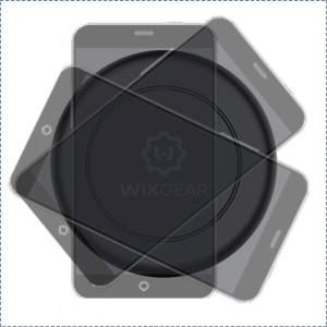 Round Flat-Stick Dashboard Magnetic Mount (2 Pack)