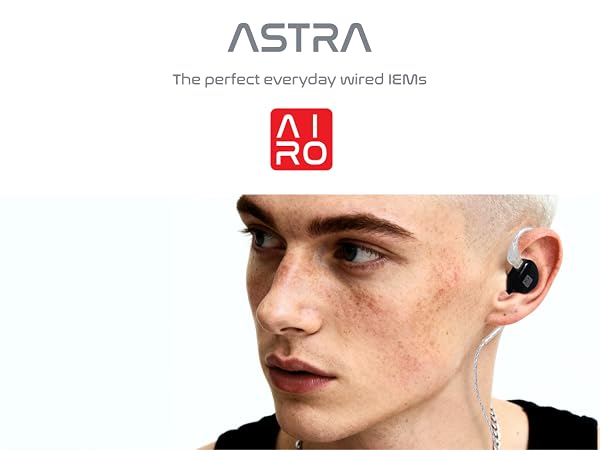 AIRO Astra In Ear Monitor Headphones