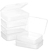 Toddmomy 6Pcs Playing Deck Card Cases Clear Plastic Playing Card Boxes Acrylic Card Holder Clear ...