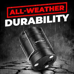all weather durable water shock resistant