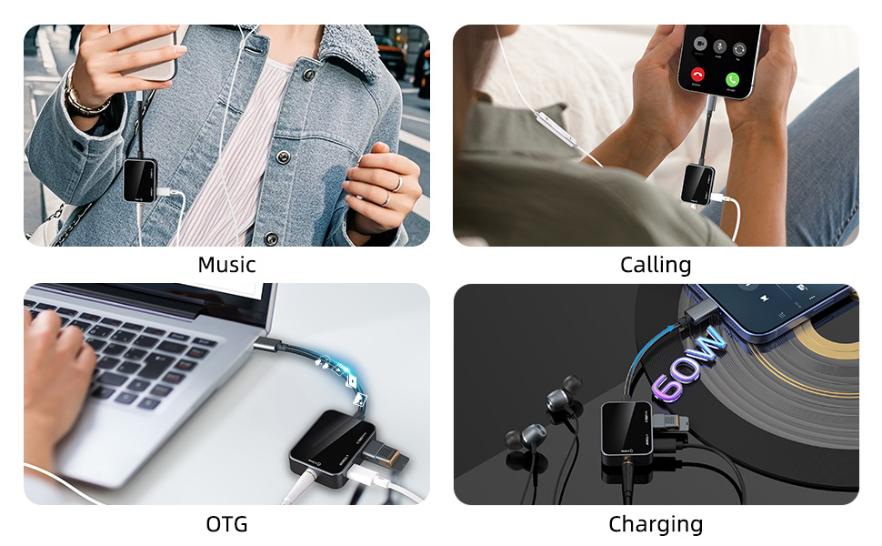 USB C to 3.5mm Audio Jack Adapter