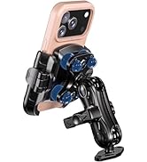 LOKTENWO Anti-Vibration Phone Mount Holder with Vibration Dampener [No Block Camera] [1s Lock &amp; R...