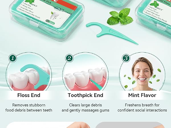 dental floss picks