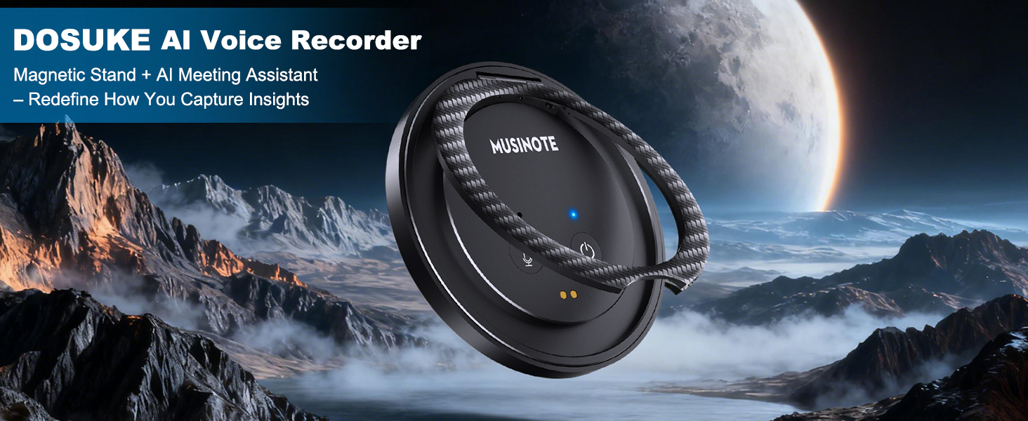 Magnetic AI Voice Recorder
