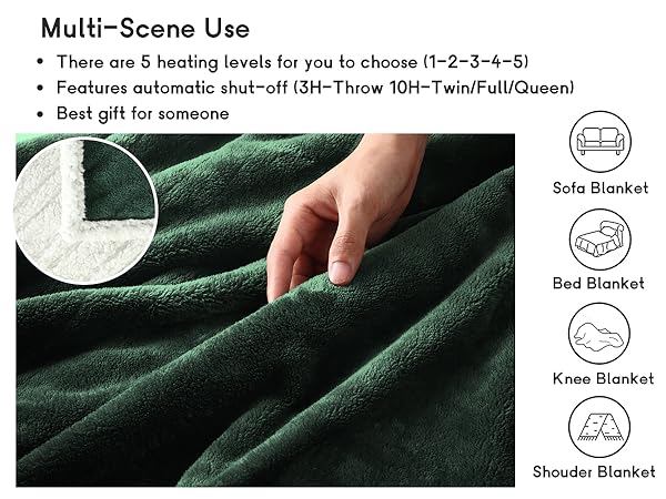 Heated Blanket Full Size