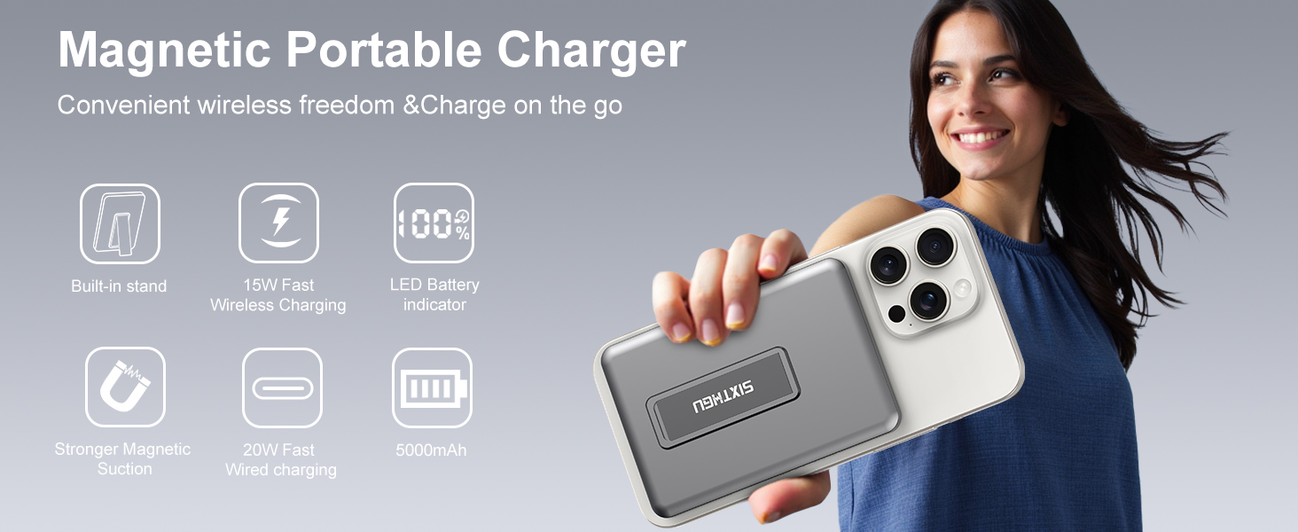 magnetic portable charger