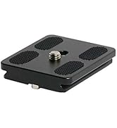 Victiv Metal Universal Quick Release Plate with 1/4 inch Screw, Tripod Mount Plate Fits Standard ...
