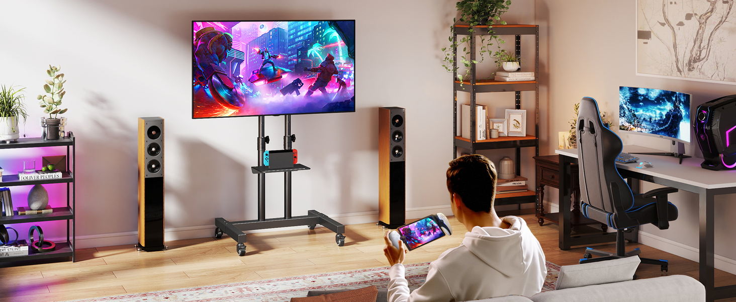 tall tv stand