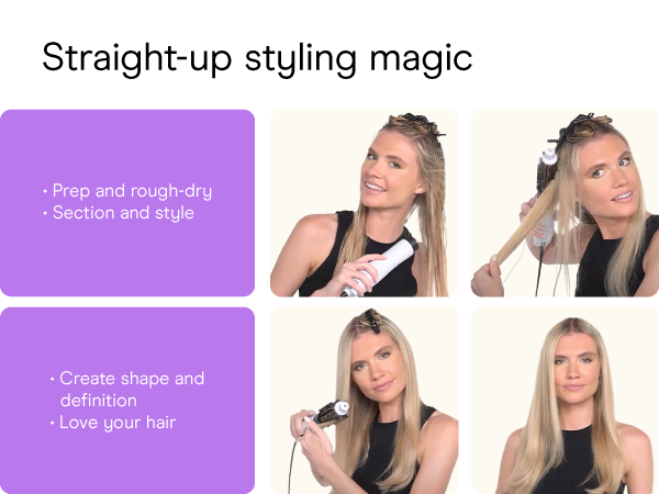 Conair infiniti hot air spin brush set dryer double ceramic ions less frizz healthy hair