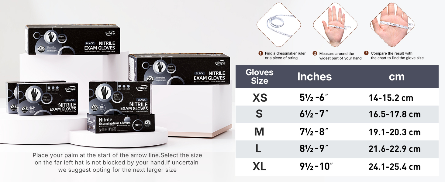 Disposable Nitrile Exam Gloves