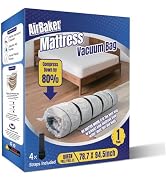 AirBaker Vacuum Storage Bags, Vacuum Seal Bags for Foam Mattress,Clothing &amp; Bedding, Space Saver ...