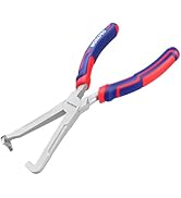 WORKPRO Electrical Disconnect Pliers, 8 Inch Automotive Electrical Connector Pliers with Ergonomi...