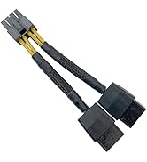 COMeap NVIDIA Graphics Card Power Sleeved Cable CPU 8 Pin Male to Dual PCIe 8 Pin Female Adapter ...