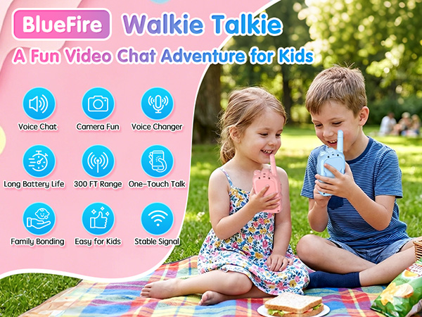 Kids Walkie Talkies with Video 1A