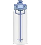 Ello Pop &amp; Fill 22oz Tritan Plastic Water Bottle with Quick Fill Technology | Clear Water Bottle ...
