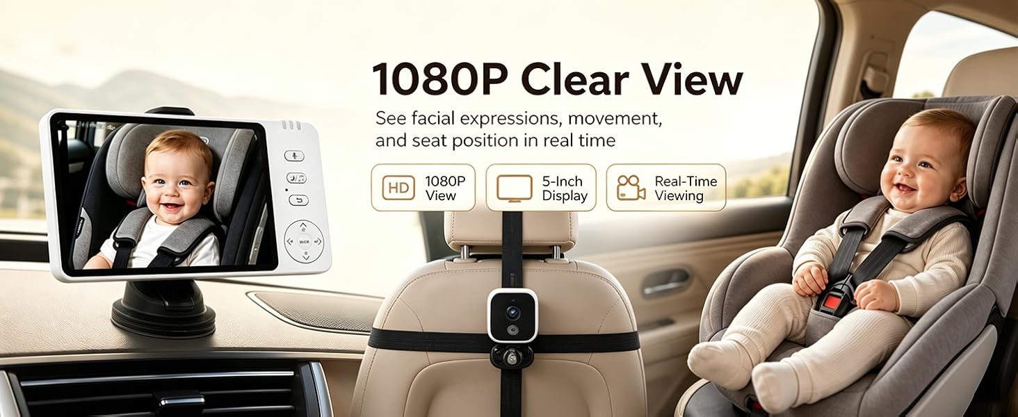 Wireless Baby Car Camera