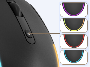 light up wired mouse