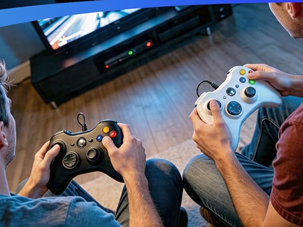 wired xbox 360 controller