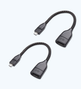 2-Pack 8K / 4K 120Hz Micro HDMI to HDMI Adapter (Micro HDMI Adapter)