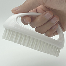 Arc-Shaped Grip Design, very easy to grab, non slip and easy to store