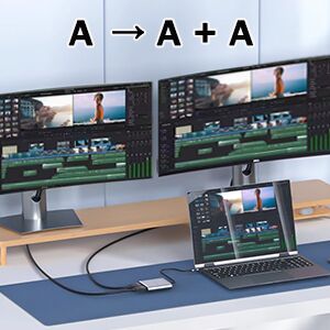 usb c to dual hdmi adapter for 2 monitors