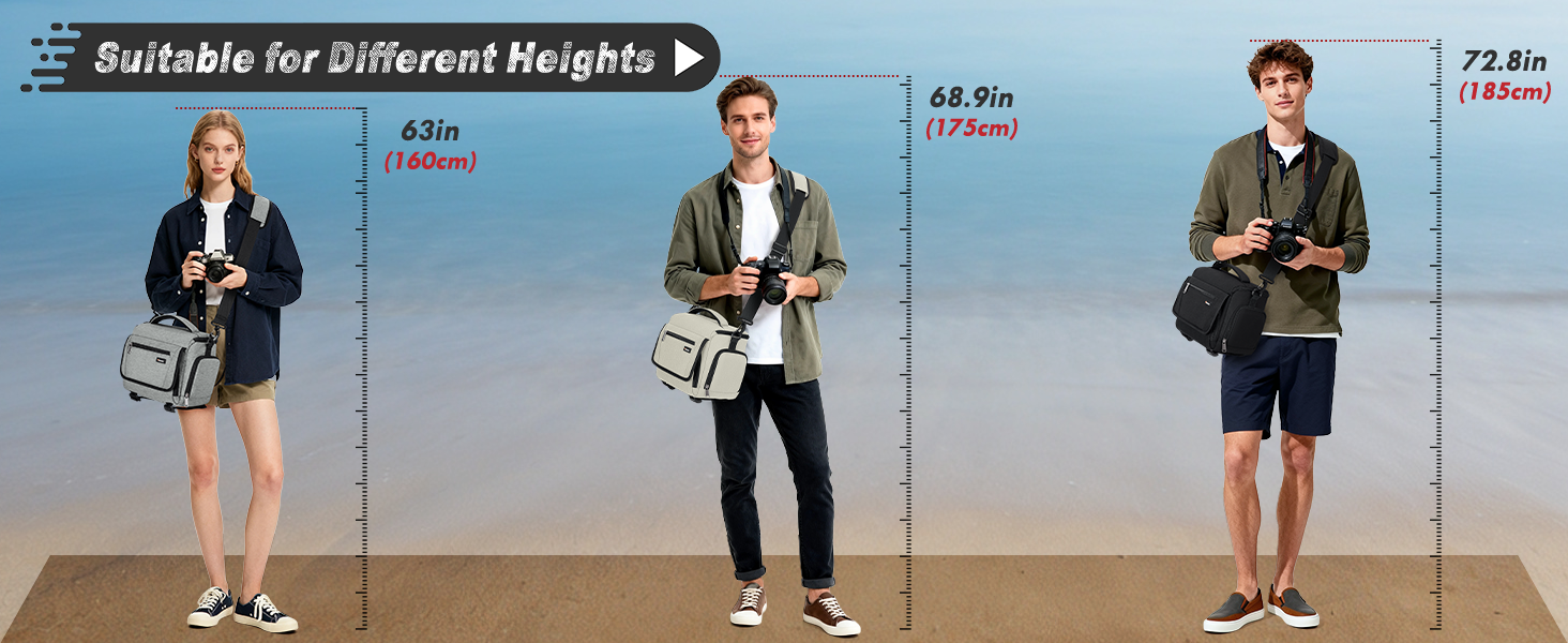 padded strap for camera bag