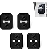 Zosgrew 4 PCS Car Door Strike Protector, Upgraded Silicone Car Door Latch Covers, Self-adhesive S...