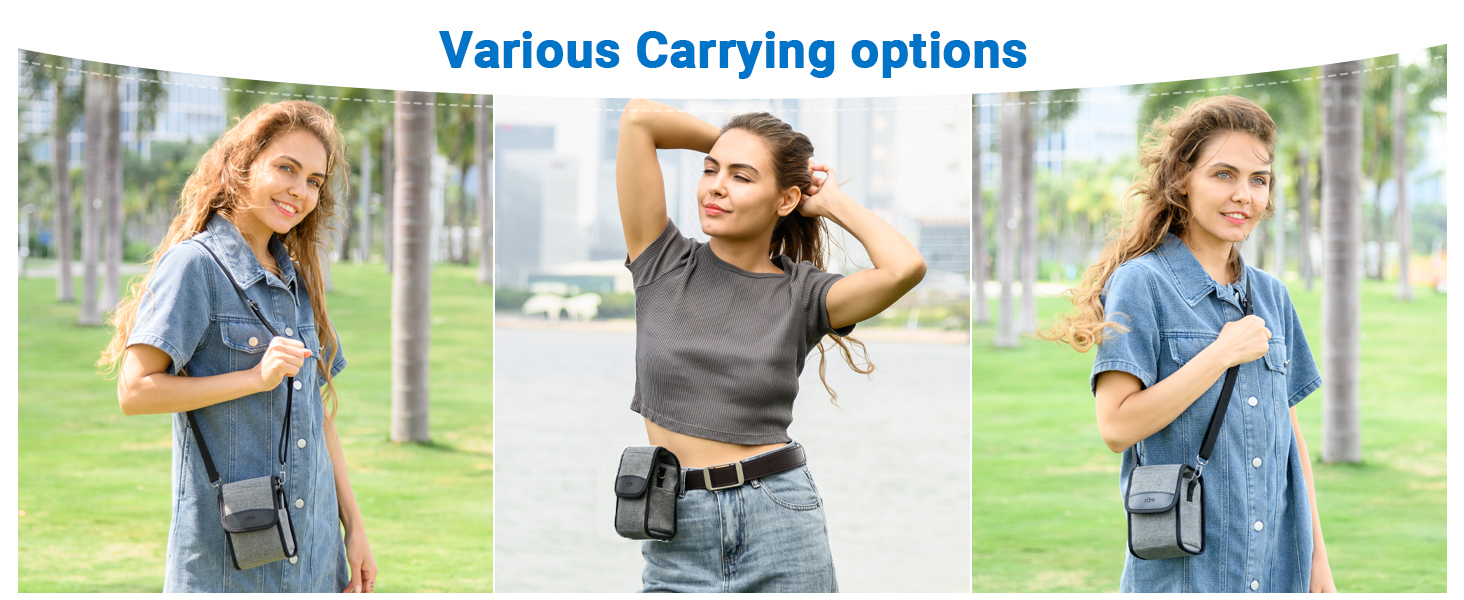 KIWIFOTOS Travel Cell Phone Pouch