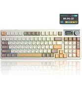 Aula F98 Pro V3 Wireless Mechanical Gaming Keyboard, 96% Layout Gasket Mount 10000mAh Keyboard wi...