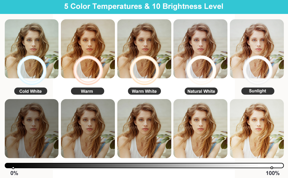 ring light with stand