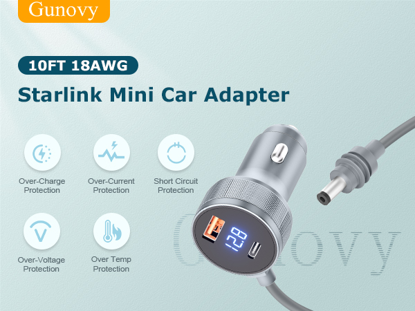 Starlink Mini Car Charge