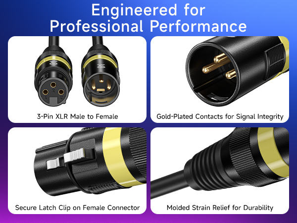 DMX 5 Pin to 3 Pin Adapter Cable for Stage Lights, Mixers, and Lighting Controllers