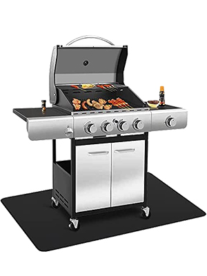 under grill mat