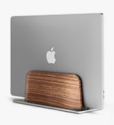 UPERGO Vertical Laptop Stand for Desk, Laptop Holder to Dock MacBook, MacBook Pro and Other Lapto...