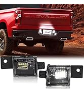 KanSmart LED License Plate Light Compatible with Chevy Silverado GMC Sierra 1500 2500HD 3500HD 20...